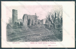 Terni Orvieto Badia Santi Severo Martirio Alterocca 1299 Cartolina JK5313 - Terni