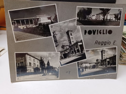 Cartolina Poviglio Provincia Reggio Emilia 1957 - Reggio Emilia