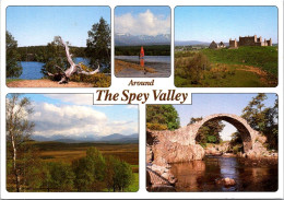 15-4-2024 (2 Z 6) UK (posted To Autralia 1996) Spey Valley (& Bridge) - Ponts