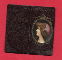 Petit Calendrier De Poche - 1913 - Portrait Femme En Médaillon - Petit Format : 1901-20