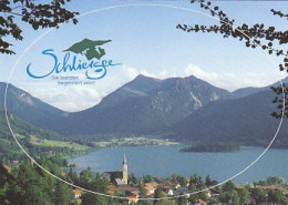 AK 212962 GERMANY - Schliersee - "sticker Card" - Schliersee