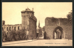 AK Andernach, Burgruine Und Burgtor  - Andernach