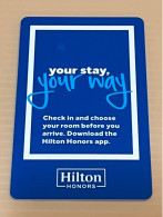 HILTON STUCKY MOLINO Hotel Venice Room Key Card Keycard, 1 Used Card - Other & Unclassified