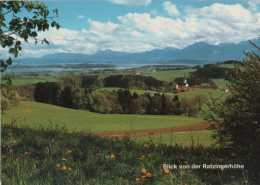 90897 - Chiemsee - Weingarten, Blick Von Der Ratzingerhöhe - 1988 - Rosenheim