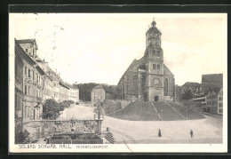 AK Schwäb. Hall, Blick Zur Michaeliskirche  - Schwäbisch Hall