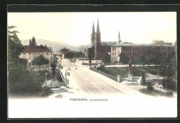 AK Freiburg, Partie Mit Kaiserbrücke  - Freiburg I. Br.