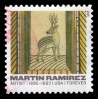 Etats-Unis / United States (Scott No.4971 - Martin Ramirez) (o) - Used Stamps