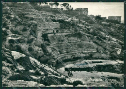 Cagliari Città Anfiteatro Romano PIEGHINA Foto FG Cartolina KV7089 - Cagliari