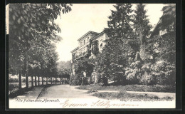 AK Herrenalb, Blick Auf Das Hotel Villa Falkenstein  - Bad Herrenalb