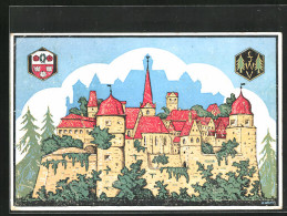 Künstler-AK Kronach, 50 Jahr-Feier Des Frankenwald-Verein 1926, Festpostkarte  - Kronach