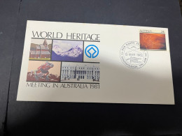 15-4-2024 (2 X 9) Australia - 1982 - Red Earth Festival - FDC