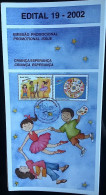 Brochure Brazil Edital 2002 19 Child Hope Without Stamp - Storia Postale