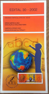 Brochure Brazil Edital 2002 30 Education And Illiteracy Without Stamp - Cartas & Documentos