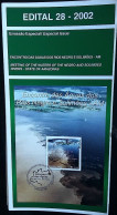 Brochure Brazil Edital 2002 28 Rio Negro And Solimões Manaus Amazonas Without Stamp - Brieven En Documenten