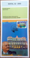 Brochure Brazil Edital 2002 32 Personality Serigo Motta Without Stamp - Storia Postale