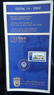 Brochure Brazil Edital 2002 14 Irmandade Santa Casa De Curitiba Without Stamp - Lettres & Documents