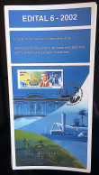 Brochure Brazil Edital 2002 06 Juscelino Kubitschek Brasília Church Without Stamp - Lettres & Documents