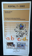 Brochure Brazil Edital 2002 07 Brazilian Education Without Stamp - Covers & Documents