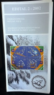 Brochure Brazil Edital 2002 02 Winter Olympic Games Without Stamp - Covers & Documents