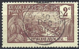 Guadeloupe 1905 - Mi 53 - YT 56 ( Houelmont Mount) - Usati