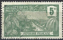 Guadeloupe 1905 - Mi 55 - YT 58 ( Houelmont Mount) - Gebruikt