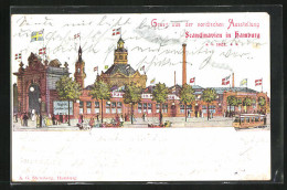 AK Hamburg, Nordische Ausstellung Skandinavien 1903  - Exhibitions