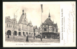 AK Aussig, Allgemeine Deutsche Ausstellung 1903, Rathaus Und Corpus-Christi-Gebäude  - Expositions