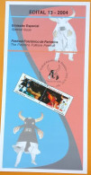 Brochure Brazil Edital 2004 13 Festival Folclórico De Parintins Amazonas Without Stamp - Storia Postale