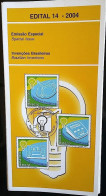 Brochure Brazil Edital 2004 14 Invenções Brasileiras Bina Comunicacao Telefone Without Stamp - Lettres & Documents