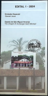 Brochure Brazil Edital 2004 01 Capela Sao Miguel Arcanjo Religião Without Stamp - Storia Postale