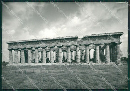 Salerno Paestum Tempio Nettuno Foto FG Cartolina KV7184 - Salerno