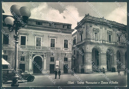 Chieti Città Teatro Marrucino Banca Foto FG Cartolina JK6176 - Chieti