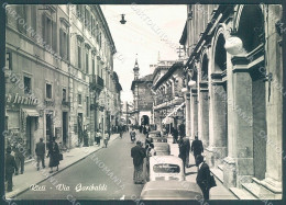 Rieti Città Via Garibaldi Foto FG Cartolina JK6202 - Rieti