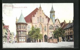 AK Hildesheim, Blick Auf Rathaus  - Hildesheim