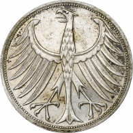 République Fédérale Allemande, 5 Mark, 1967, Munich, Argent, SUP, KM:112.1 - 5 Mark
