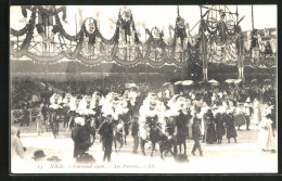 AK Nice, Carnaval 1906, Les Pierrots, Fasching  - Carnival