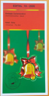 Brochure Brazil Edital 2005 19 Christmas Bell Religion Without Stamp - Covers & Documents