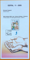 Brochure Brazil Edital 2005 11 Cistern Economy Health Without Stamp - Lettres & Documents