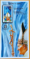 Brochure Brazil Edital 2005 05 Pope John Paul II Religion Without Stamp - Lettres & Documents