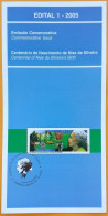 Brochure Brazil Edital 2005 01 Nise Da Silveira Doctor Medicine Woman Without Stamp - Storia Postale