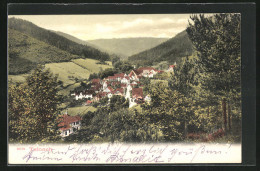 AK Bad Teinach, Ansicht Des Dorfes Versteckt Zwischen Bäumen  - Bad Teinach