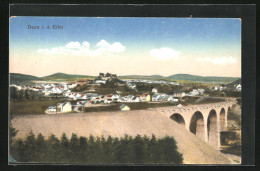 AK Daun I. D. Eifel, Panorama Mit Viadukt  - Daun