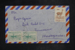 PERU - Lettre Pour Madagascar - 1964 - A 2787 - Peru