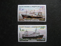 Saint Pierre Et Miquelon: TB Paire N° 453 Et N° 454, Neufs XX. - Ungebraucht