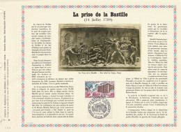 Feuillet PAC La Prise De La Bastille - 71-29 - N° 949/1000 Exemplaires - 1970-1979