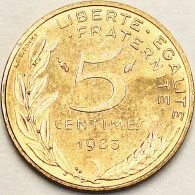 France - 5 Centimes 1983, KM# 933 (#4200) - 5 Centimes