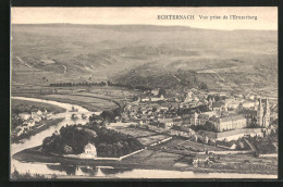 AK Echternach, Vue Prise De L`Ernzerberg  - Echternach