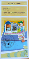 Brochure Brazil Edital 2006 11 Lubrapex Grafiteiros Arte Without Stamp - Cartas & Documentos