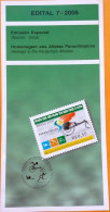 Brochure Brazil Edital 2006 07 Paralympic Athletes Sport Without Stamp - Lettres & Documents