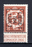 PRE53B MNH** 1914 - LIEGE I 1914 LUIK I - Typografisch 1912-14 (Cijfer-leeuw)